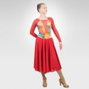 Valseana ice & latin dance dress