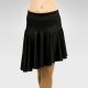 Asymmetrical dance skirt