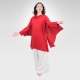 Messenger knit overdress-Red/Front