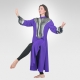 Devotion unisex dance robe-Purple