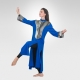 Devotion unisex dance robe-Royal Blue